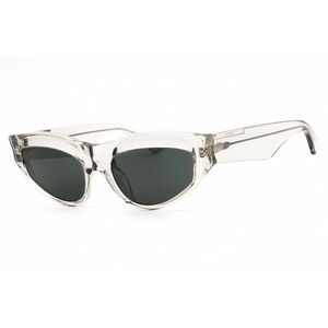 NWT Burberry 0BE4425U-382587 Transparent Grey Cat Eye 55mm Sunglasses